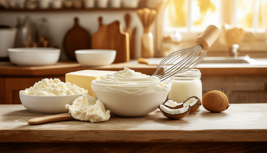 découvrez des alternatives savoureuses à la mascarpone pour vos recettes. que ce soit pour des desserts crémeux, des sauces ou des plats salés, apprenez à remplacer la mascarpone avec des ingrédients faciles à trouver tout en préservant la texture et le goût de vos préparations.