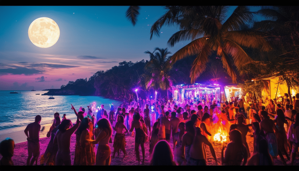 découvrez tout ce qu'il faut savoir sur la célèbre koh phangan moon party : son histoire fascinante, ses traditions uniques et nos conseils pour profiter au maximum de cette expérience festive inoubliable sur les plages thaïlandaises.